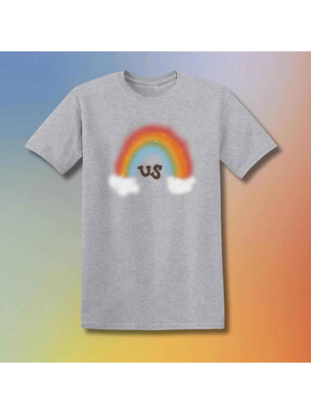 Gracie Abrams Us Rainbow T-Shirt Small